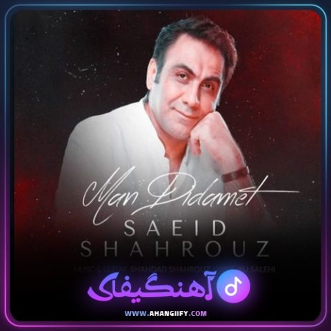 دانلود آهنگ من دیدمت از سعید شهروز - آهنگیفای