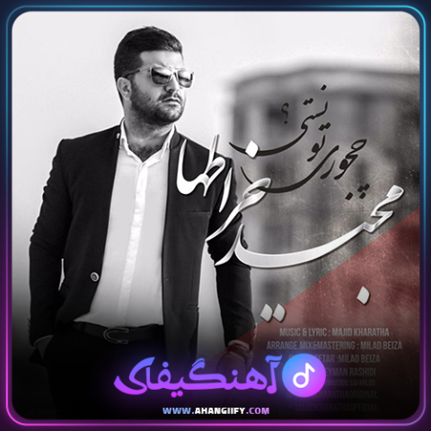 دانلود آهنگ چجوری تونستی از مجید خراطها - آهنگیفای