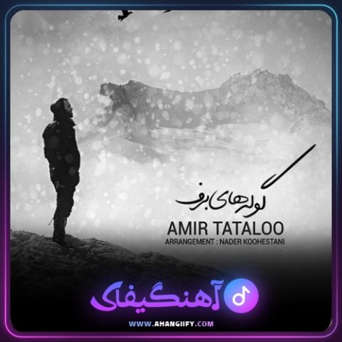 دانلود آهنگ گوله های برف از امیر تتلو - آهنگیفای